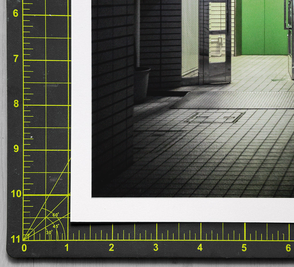 This elevator is green | 8" x 10" Photo Print | 2024-10-07 | Takadanobaba Tokyo, Japan